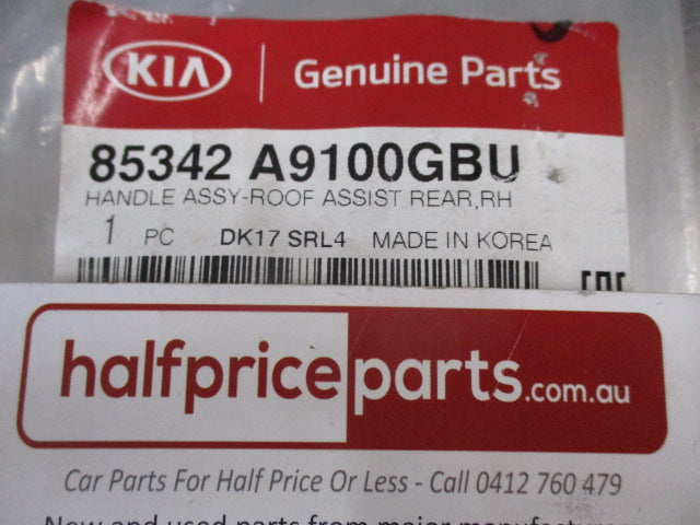 Kia Carnival Genuine Right Hand Rear Door Assist Handle Roof (Gray) New Part