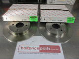 RDA Rear Disc Brake Rotors (Pair) Standard Suits Ford Sierra Cosworth 2WD New Part