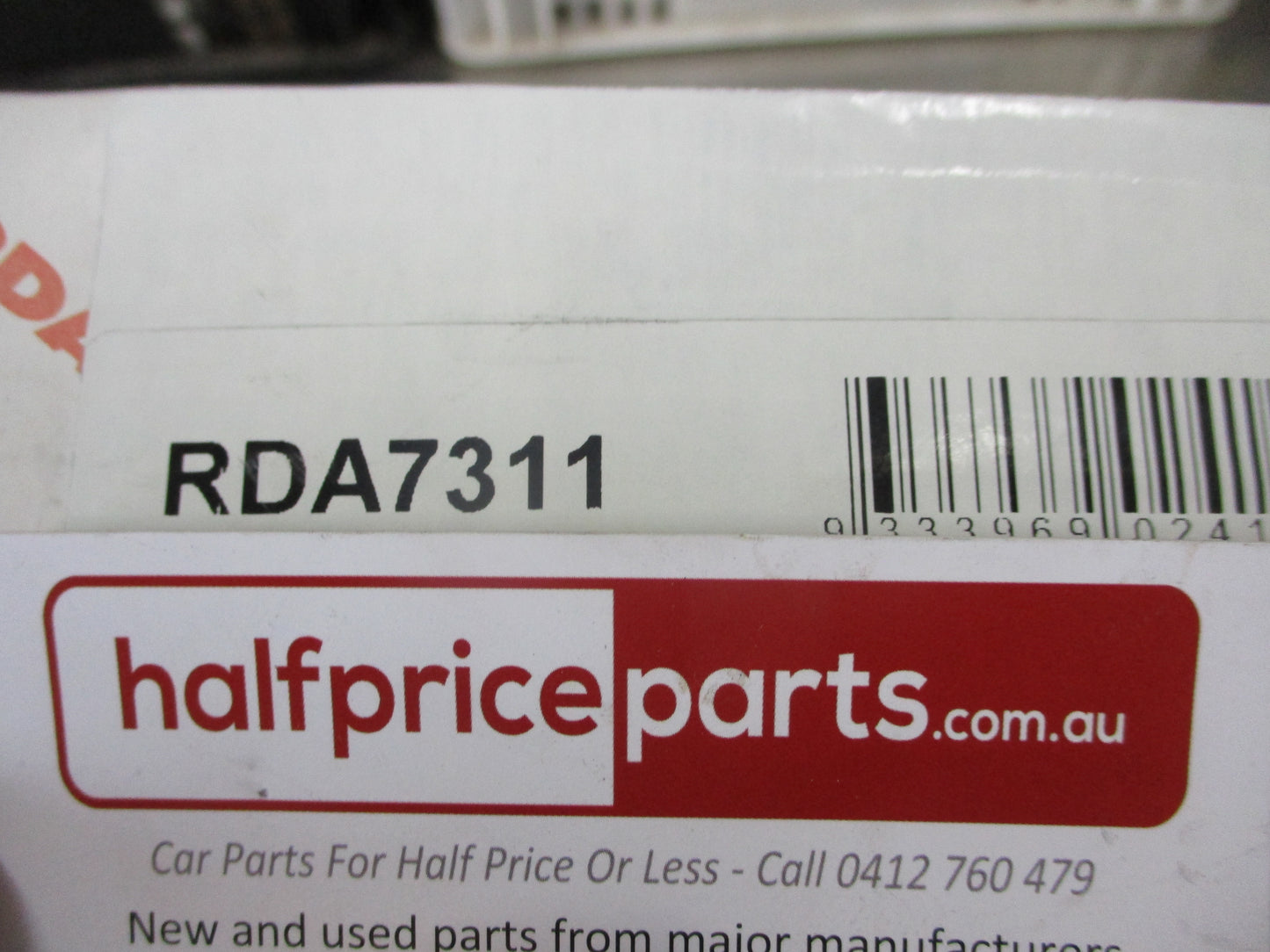 RDA Rear Disc Brake Rotors (Pair) Standard Suits Ford Sierra Cosworth 2WD New Part