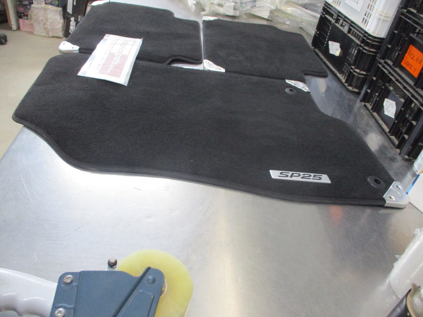 Mazda 3 Genuine Front Passenger and Rear Set of 3 Mats New Part