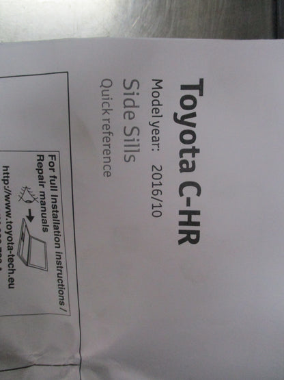 Toyota C-HR Genuine Chrome Side Sill Garnish - New Part