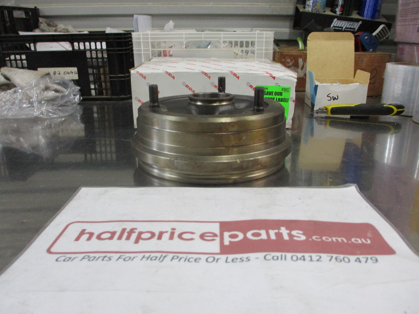 RDA Rear Brake Drum (Single) Suits Renault 12 New Part