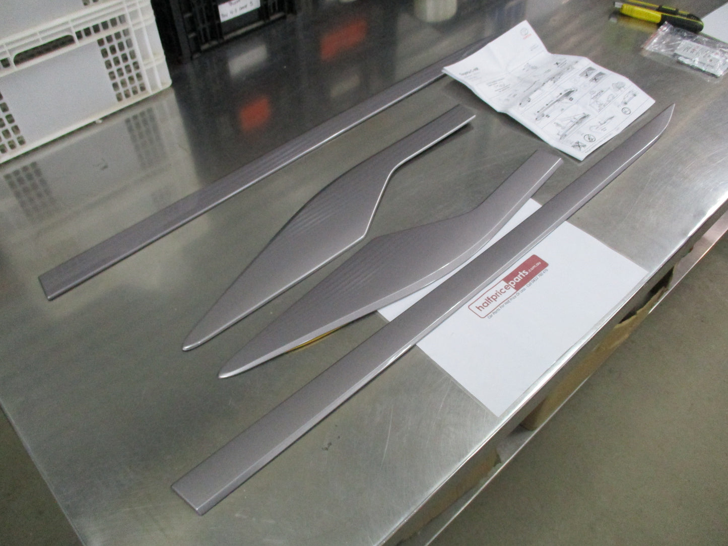 Toyota C-HR Genuine Chrome Side Sill Garnish - New Part