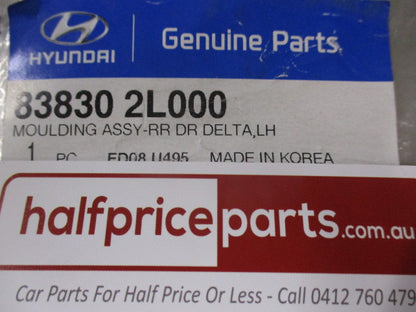 Hyundai I30 Genuine Left Hand Rear Door Moulding Panel New Part