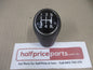 Suzuki Jimny/Ignis Genuine 5 Speed Leather Gear Knob (Black Chrome)New Part