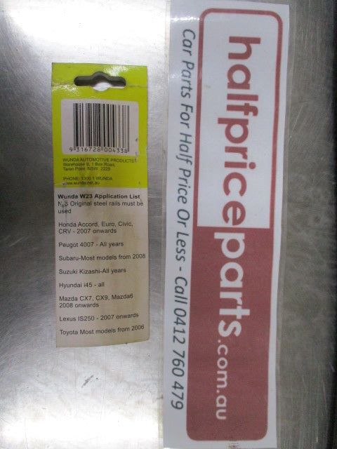 Wunda Wiper Blade Inserts Pair See Photos Details - New Part