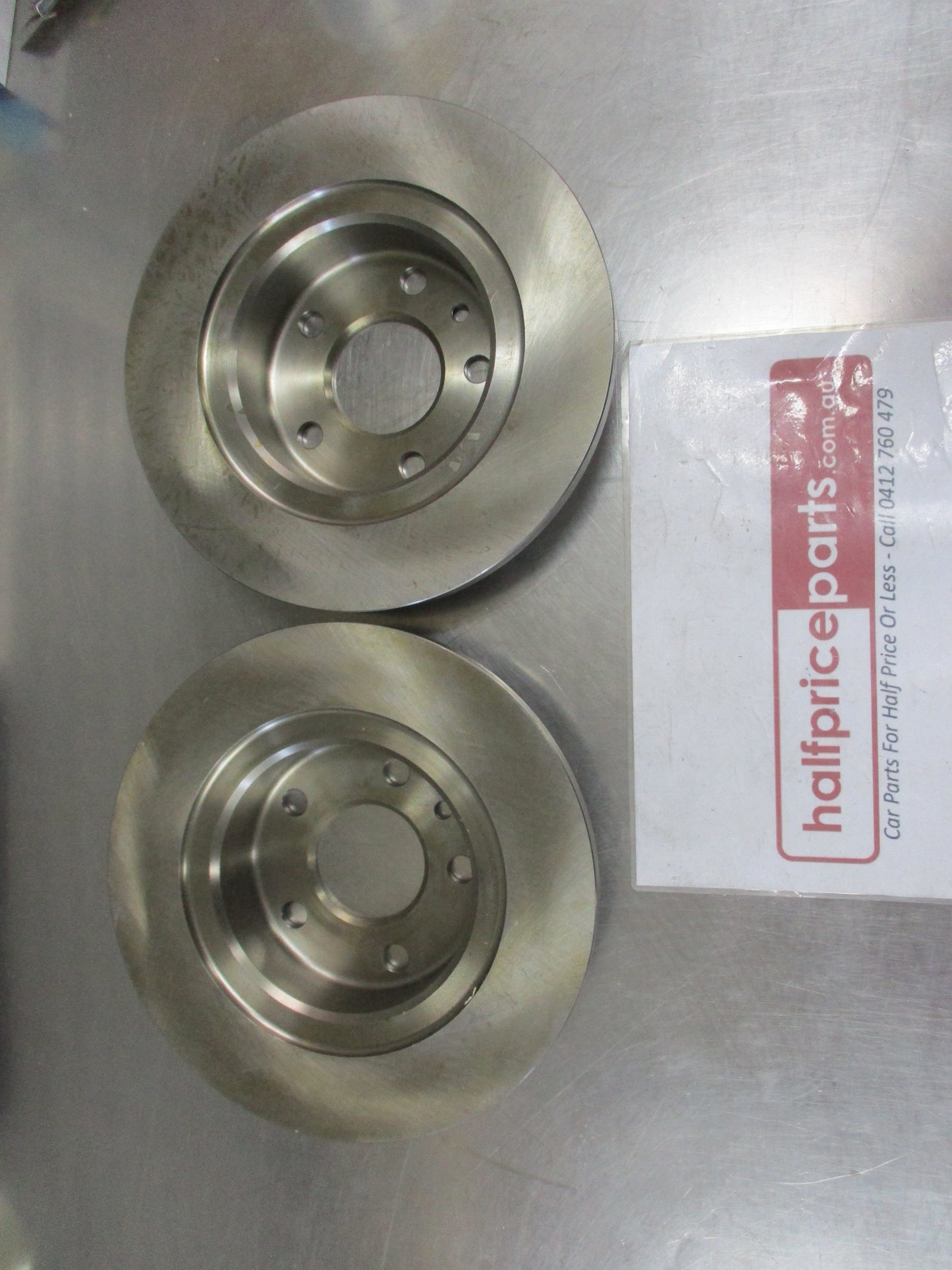 RDA Front Disc Brake Rotors (Pair) Standard Suits VW Transporter New Part