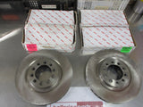 RDA Front Disc Brake Rotors (Pair) Standard Suits Ferrari GTO New Part