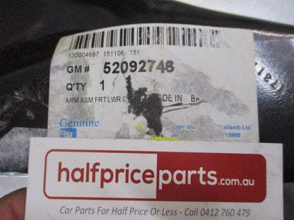Holden Colorado Genuine Left Hand Front Lower Control Arm Assy New Part