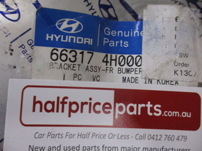 Hyundai Iload Genuine Left Front Guard Inner Metal Bracket New Part