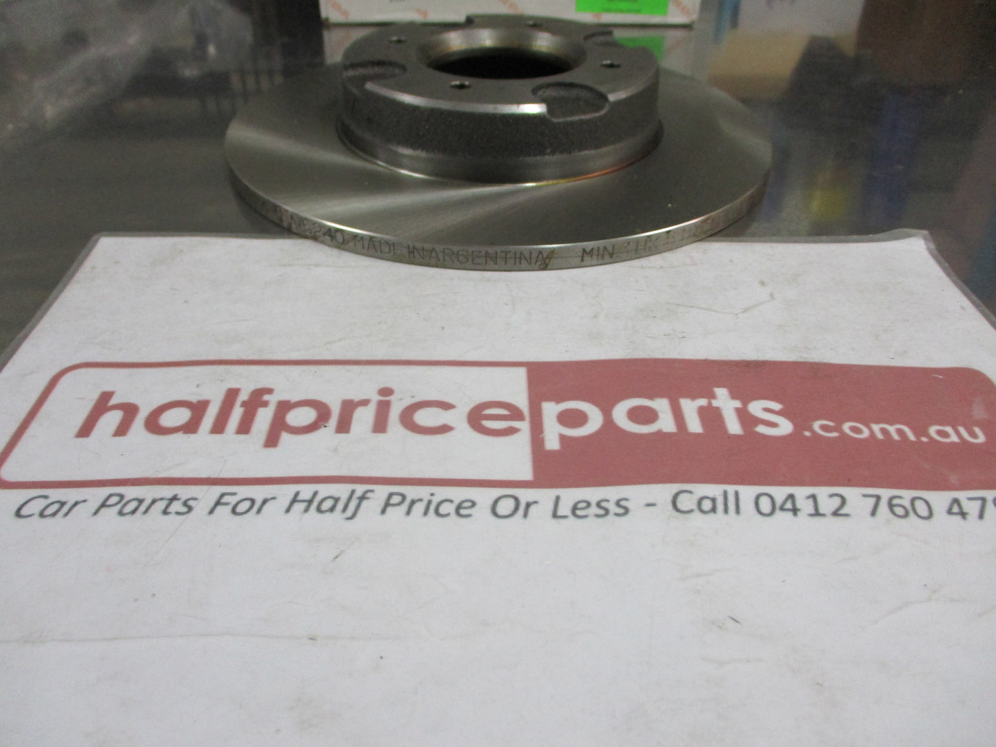 RDA Front Disc Brake Rotor (Single) Suits Nissan N10 Pulsar New Part