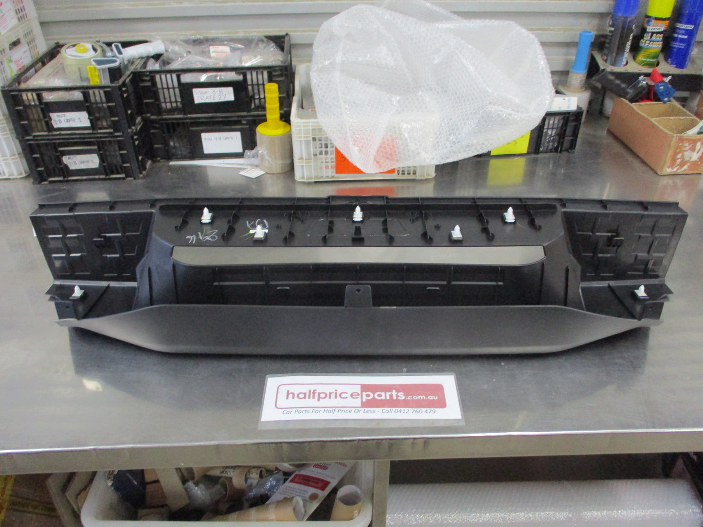 Holden RG Colorado Genuine Rear Step Center Plastic Protector New Part