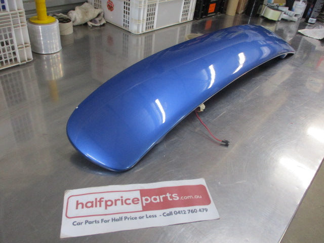Rear Boot Spoiler Sedan (Blue) Used Part
