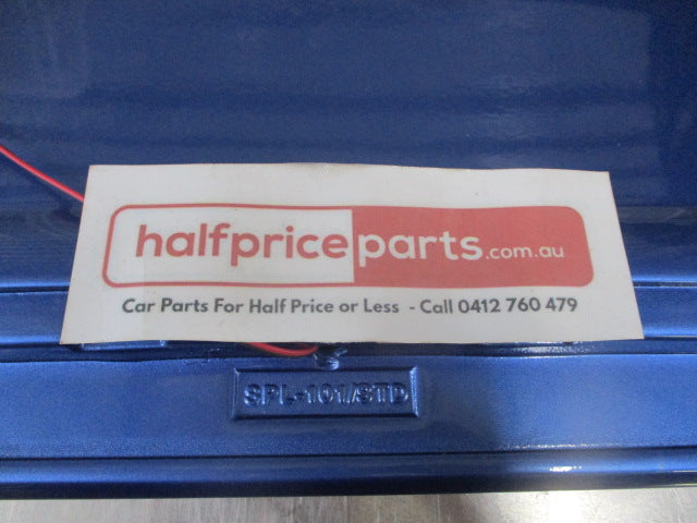 Rear Boot Spoiler Sedan (Blue) Used Part