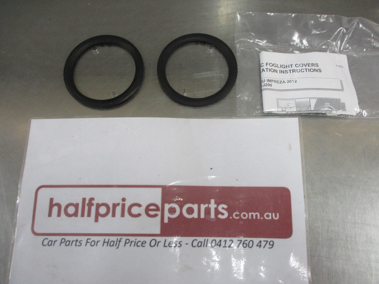 Subaru Impreza Genuine Fog Light Protector Cover Kit New Part