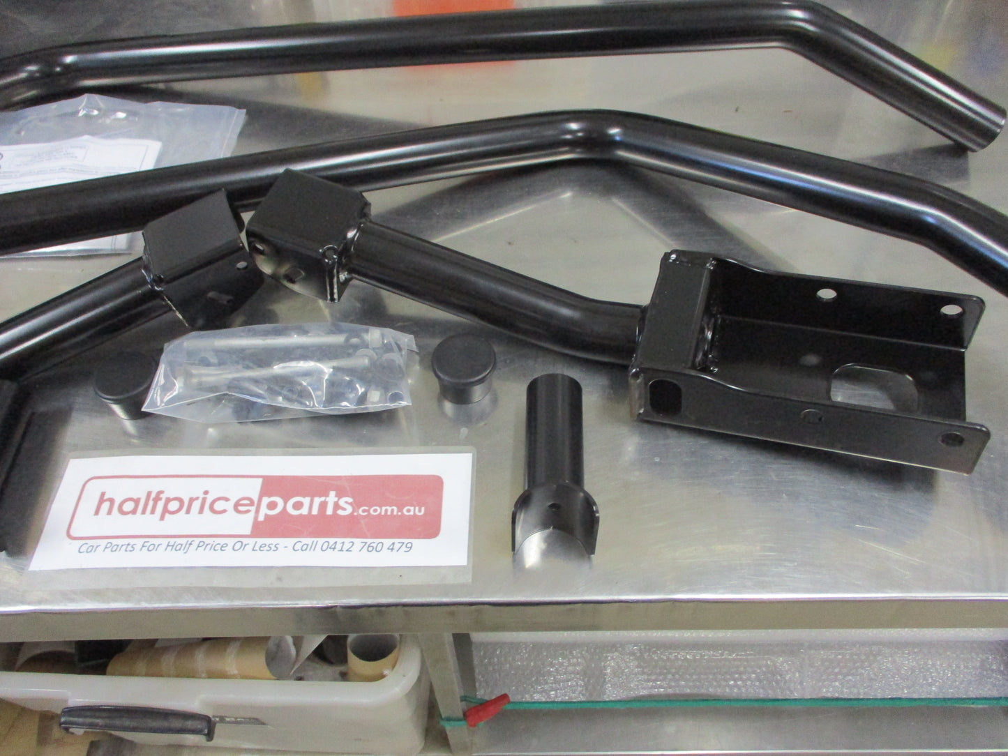 Toyota Landcruiser LC70 Genuine Front Side Rails (Suits Flares) Kit New Part