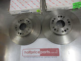 RDA Front Disc Brake Rotors (Pair) Standard Suits Lexus LS400 New Part