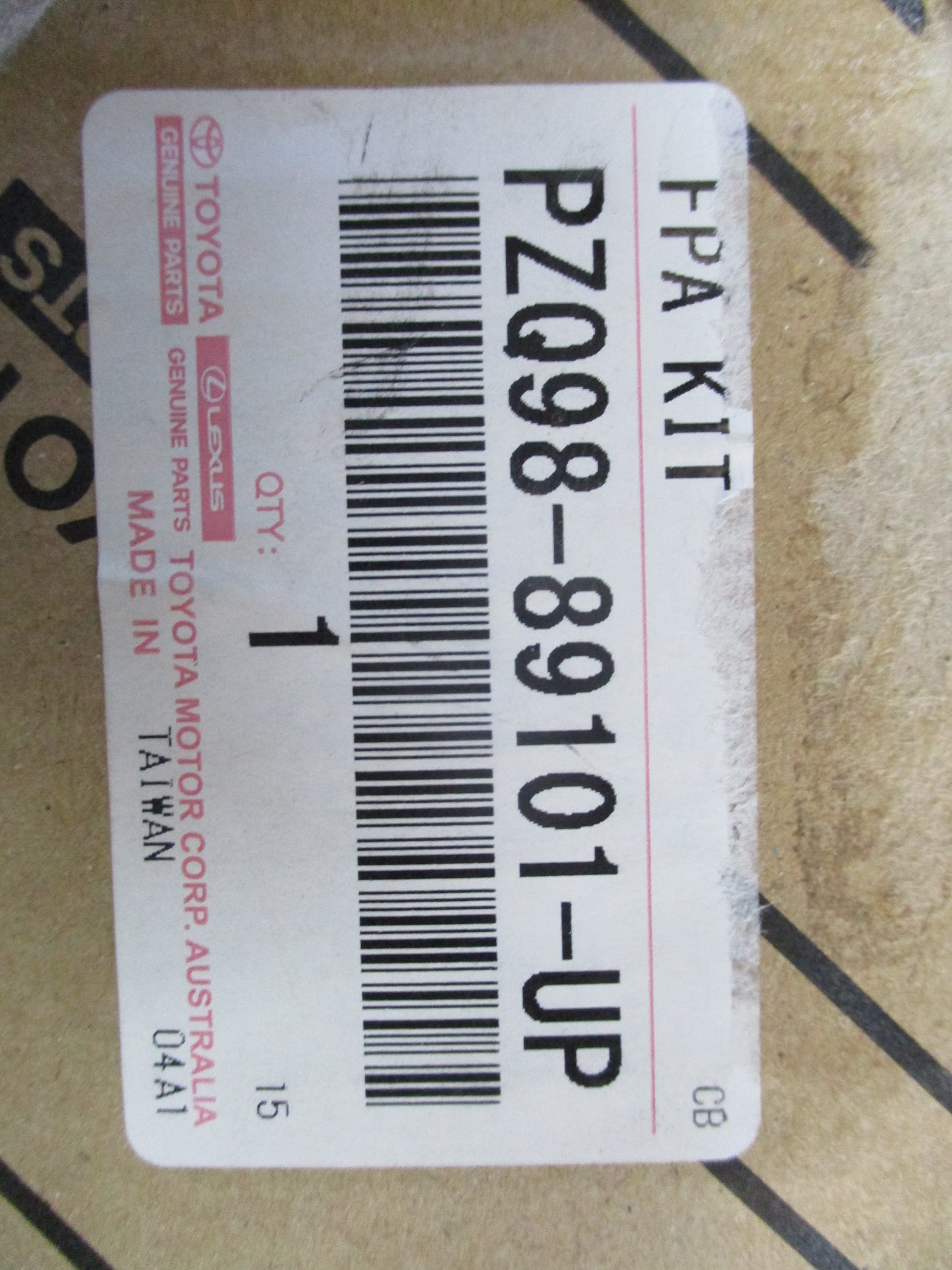 Toyota Hilux Genuine Front Parking Assist Wiring Harness Kit New Part