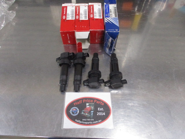 Kia Rio/Soul/Hyundai Accent Genuine Ignition Coil Assembly Set Of 4 New Part