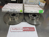 RDA Front Disc Brake Rotors (Pair) Standard Suits Lexus LS400 New Part