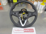 Holden Astra BK Genuine Leather Steering Wheel With Controls New Part