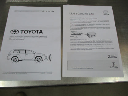 Toyota Hilux Genuine Front Parking Assist Wiring Harness Kit New Part