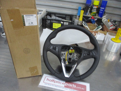 Holden Astra BK Genuine Leather Steering Wheel With Controls New Part