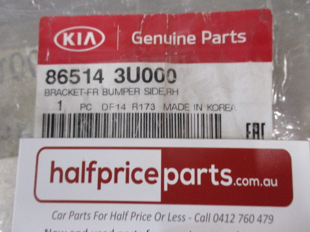 Kia Sportage Genuine Right Hand Front Bumper Side Bracket New Part