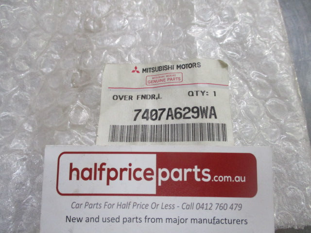 Mitsubishi Triton Genuine Left Hand Rear Flare (Flare Only White) New Part