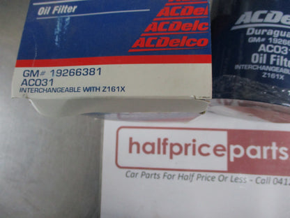 ACDelco Engine Oil Filter Suits Toyota Landcruiser/Dyna 4.0 Ltr Diesel New Part