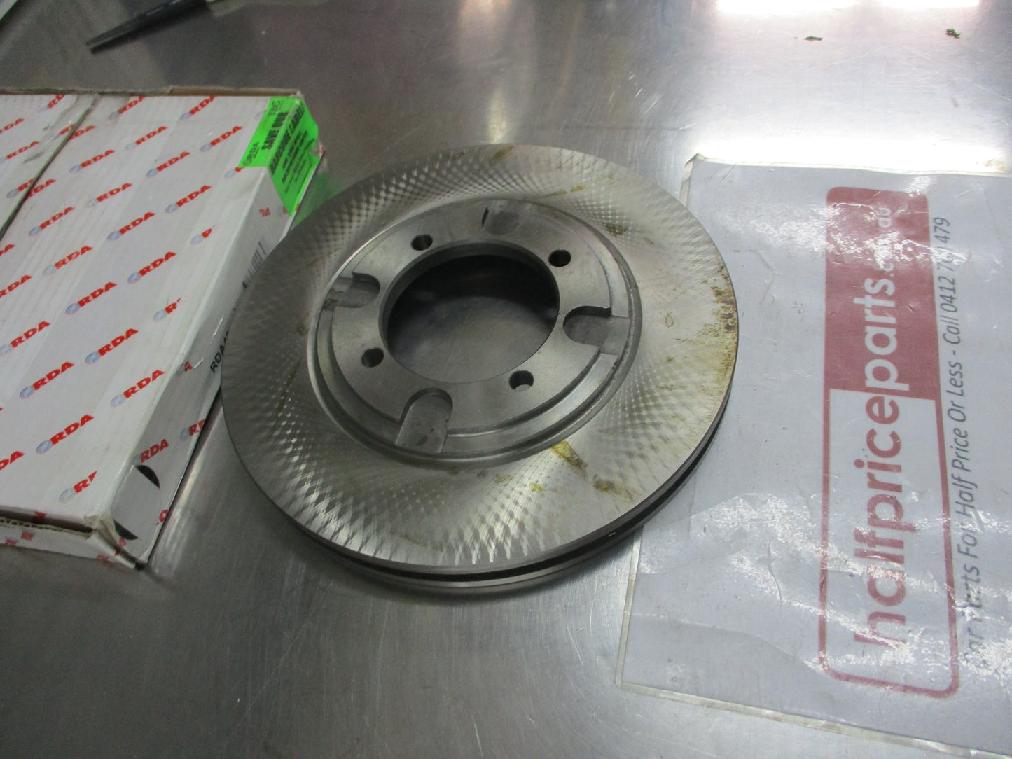 RDA Front Standard Disc Rotor (Single) Suits Mitsubishi Lancer CB 1.5-1.6Ltr New Part