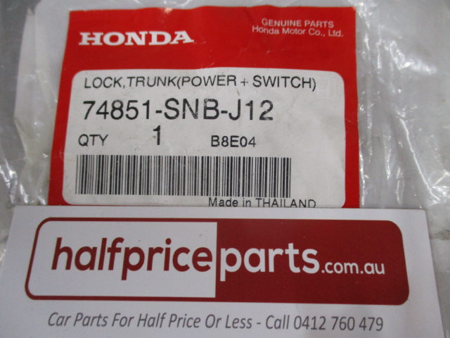 Honda Civic Type-R FD-2 Genuine Power Switch And Latch Boot New Part
