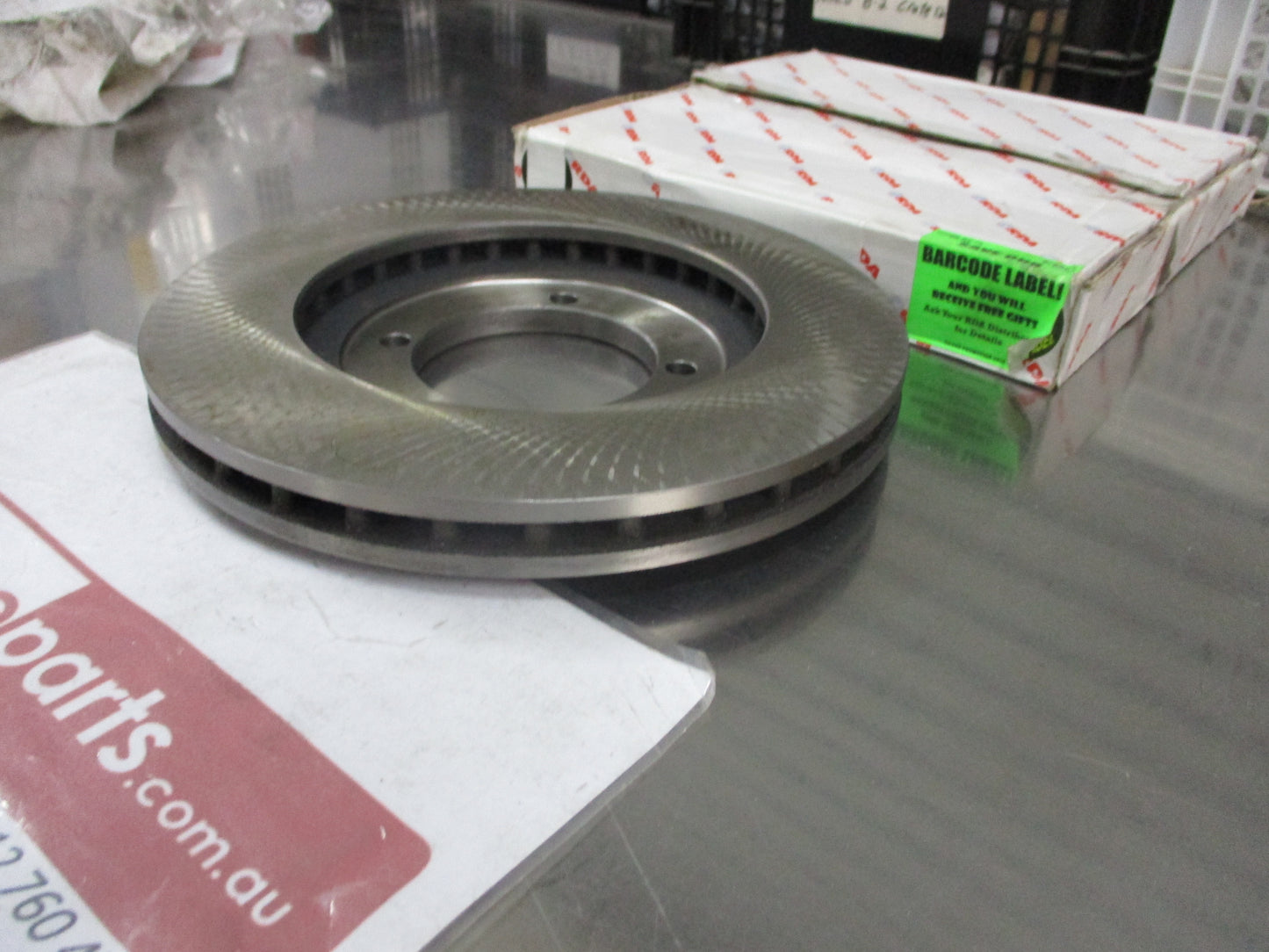 RDA Front Standard Disc Rotor (Single) Suits Mitsubishi Lancer CB 1.5-1.6Ltr New Part