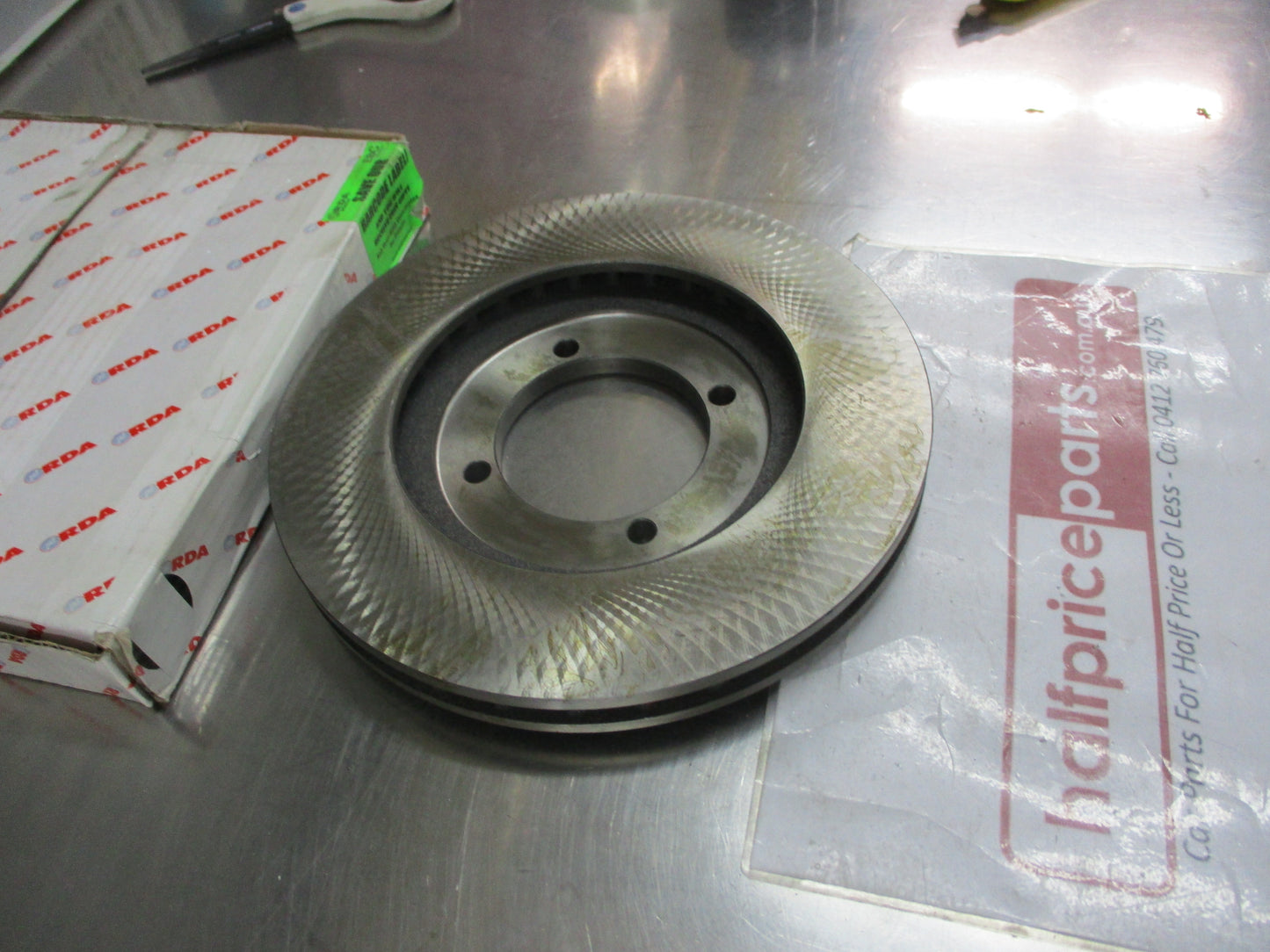 RDA Front Standard Disc Rotor (Single) Suits Mitsubishi Lancer CB 1.5-1.6Ltr New Part