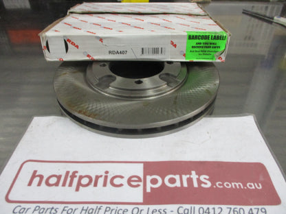 RDA Front Standard Disc Rotor (Single) Suits Mitsubishi Lancer CB 1.5-1.6Ltr New Part