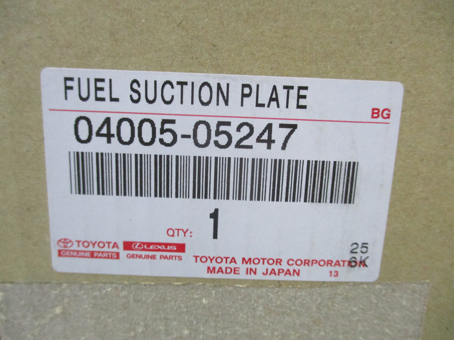 Toyota Prius Genuine Fuel Suction Unit + Filter New Part