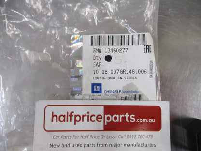 Holden ZB Commodore Genuine Wheel Nut Cover (Black) New Part