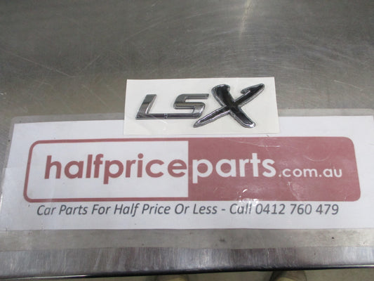 Holden RG Colorado Genuine LSX Emblem New Part