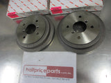 RDA Rear Brake Drums (Pair) Suits Suzuki Swift SF413-SF416 New Part