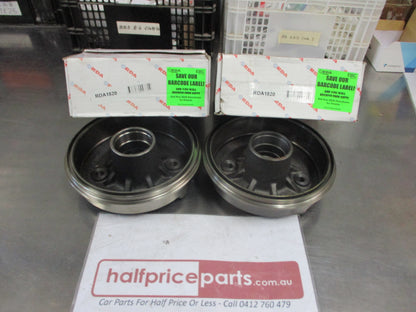 RDA Rear Brake Drum (Pair) Suits Honda Civic New Part