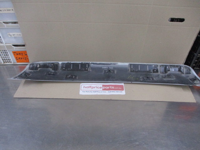 Mitsubishi Outlander Genuine Rear Lower Bumper Centre Moulding (Silver) Used Part VGC