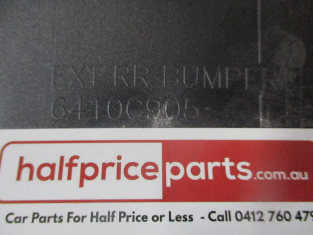 Mitsubishi Outlander Genuine Rear Lower Bumper Centre Moulding (Silver) Used Part VGC
