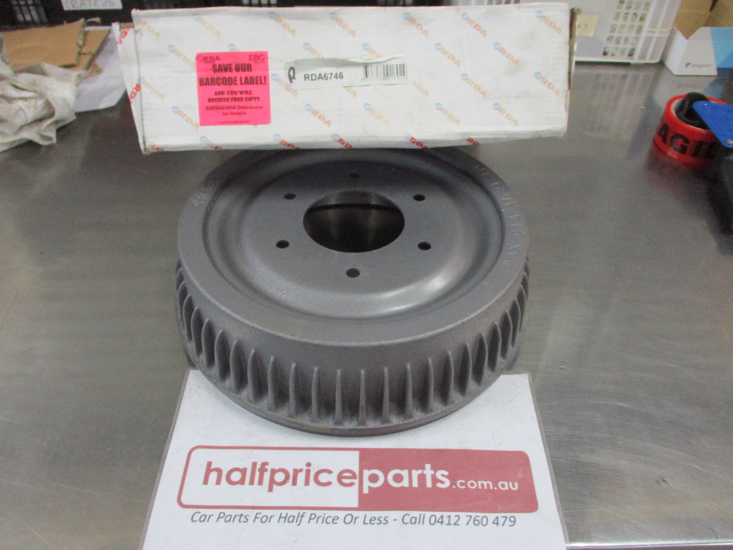 RDA Rear Brake Drum (Single) Suits Chevrolet Suburban 4WD New Part