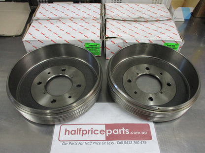 RDA Rear Brake Drums (Pair) Suits Peugeot 504 Wagon New Part