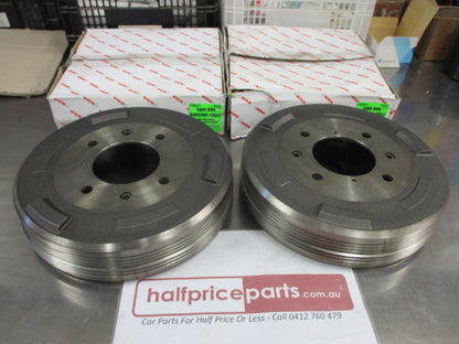 RDA Rear Brake Drums (Pair) Suits Peugeot 504 Wagon New Part