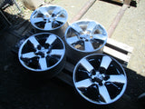 Dodge Ram 1500 Genuine Chrome Wheels Set Of 4 W/ Hub Cabs And Nuts New Part