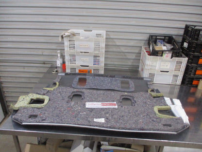 Toyota Landcruiser 200 Series Genuine Rear Carpet Floor Covering (Gray With Backing)  New Part