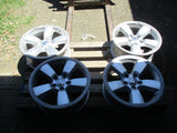 Dodge Ram 1500 Genuine Silver Wheels Set Of 4 W/ Center Cabs And Nuts New Part