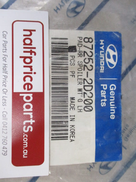 Hyundai Elantra Genuine Left Hand Rear Spoiler Pad (Passenger) New Part