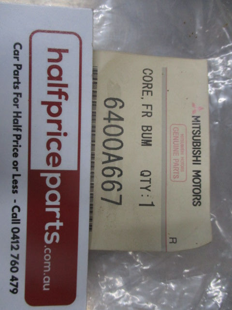 Mitsubishi Outlander Genuine Front Bumper Bar Impact Foam New Part